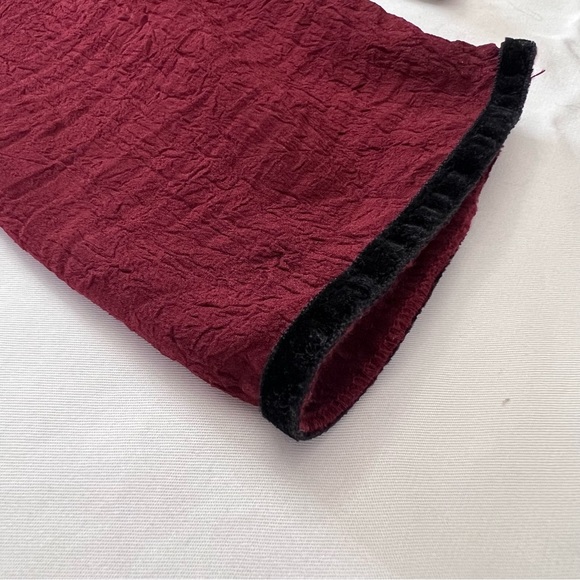 ZARA Rust Ruffled Blouse. XS - Picture 3 of 9